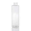 Empty Clear 30Ml 60Ml 100Ml 150Ml 200Ml 250Ml Plastic PET Square Cosmetic Bottle Packaging With Mist Spray Pump